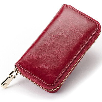 

Retro oil wax key bag&a first layer of leather key bag multifunctional leather key bag