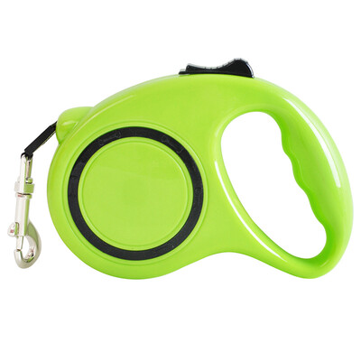 

H Loha automatic telescopic dog rope dog leashes Golden Retriever dog leash small dog dog chain dog rope pet out supplies 3 m green