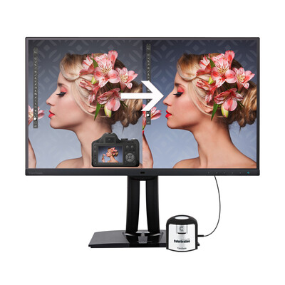 

ViewSonic Small 27-inch 4K IPS wide color gamut 99 AdobeRGB HDR10 micro frame design graphic display VP2785-4K