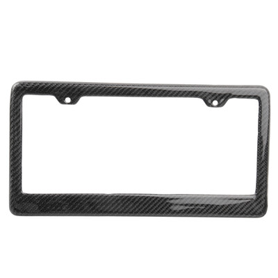 

Racing 3K TWILL Carbon Fiber License Plate Frame for American cars