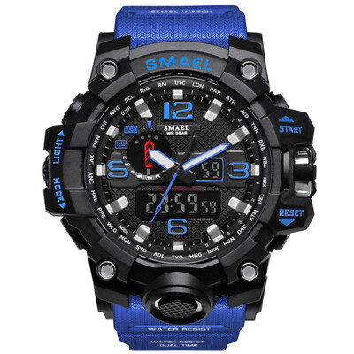 

Military Watch Digital SMAEL Brand Watch  Shock Mens Wristwatch Sport LED Watch Dive 50m Wateproof Fitness Sport Watches