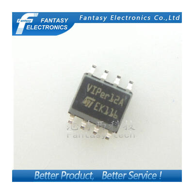 

10PCS VIPER12ASTR SOP8 VIPER12A SOP VIPER12 SMD new and original IC free shipping