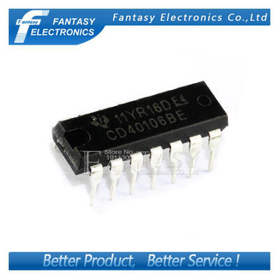 

50PCS CD40106BE DIP14 CD40106 DIP new and original IC free shipping