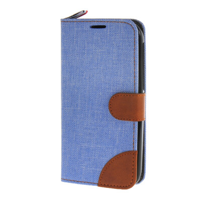 

MOONCASE Alcatel One Touch POP C7 , Leather Flip Card Holder Pouch Stand Back ЧЕХОЛ ДЛЯ Alcatel One Touch POP C7 Blue