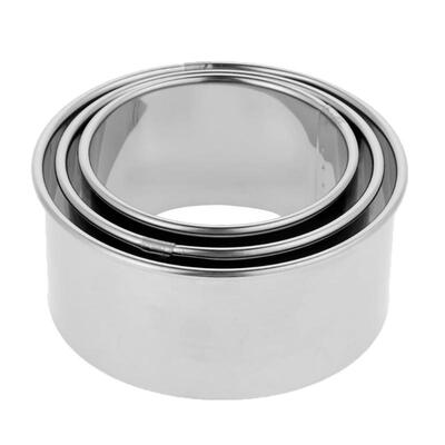 

Cntomlv 3шт / комплект Нержавеющая сталь Круглые пельмени Упаковщики Пресс-формы Набор инструментов для изготовления режущих инстр