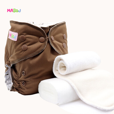 

Maboj Reusable Nappy Diaper Pocket Cloth Diapers  Fits All Diaper Liners Flushable&Microfiber Inserts