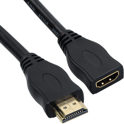 

Fergie Kappa (cabos) F0505 удлинительная линия hdmi hdmi для женщин с высокой разрешающей способностью линия для передачи голоса HDMI кабель 1.4 версия 5 метров черный