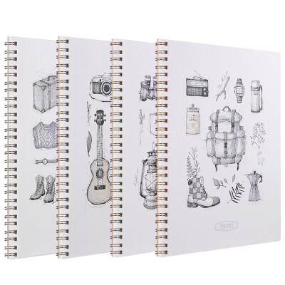 

Deli deli 4 B560 travel travel coils spiral notebook student soft copybook notebook LB560-4