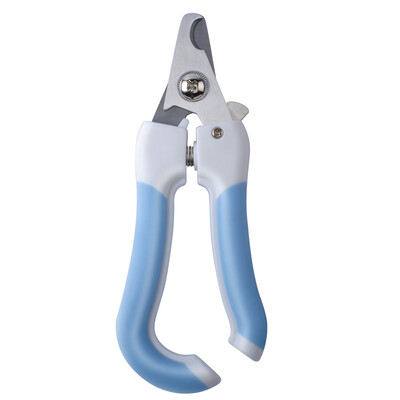 

Laiwang brothers pet nail scissors dog cat nail clippers nail scissors small dog Teddy beauty tools blue small with a sickle