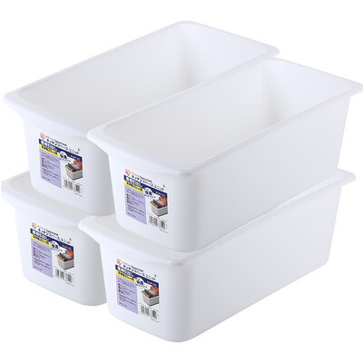 

Alice IRIS UB kitchen finishing box storage box storage box KUH-20 white 4 Pack