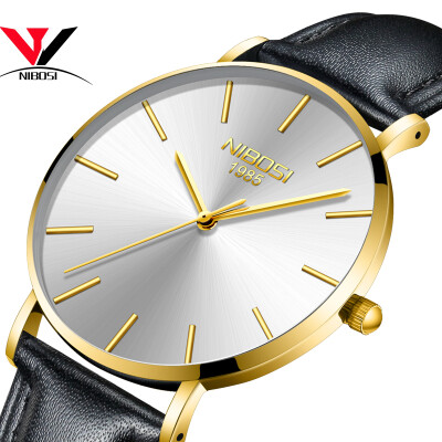 

Relogio Masculino 2018 New Ultra Thin Watches For Men Watch Top Brand Luxury Simple Watch Black Leather Male Clock Waterproof Saat