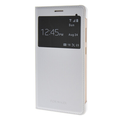 

MOONCASE Window View Design Slim Flip Leather Case Cover for Huawei Honor 5X Play (5.5")