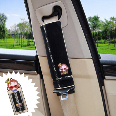 

Crown monkey car gear lever set hand brake car interior decoration cartoon black HGH-02B