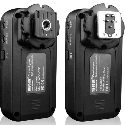 

Sidand (sidande) WFC-02C Canon camera dedicated flash light flash device Wireless shutter cable trigger remote control accessories (send and receive each one