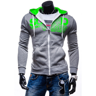 

Zogaa New Mens Hoodie Fashion Slim Casual