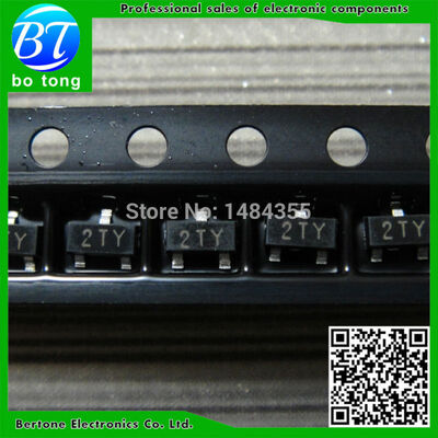 

100PCS New MMBT8550LT1G MMBT8550 S8550 0.5A 25V Marking code 2TY PNP transistor SOT23