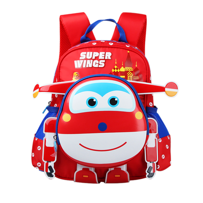 

AMI KAMIDA Super Panxia Kindergarten Size School Bag Female 3-6 Years Old Child Backpack Mens Backpack Cool Flying Blue BS0041