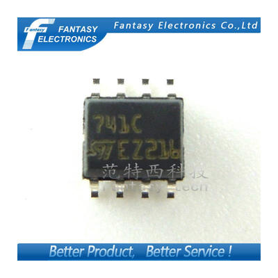 

100PCS UA741CDT SOP8 UA741 SOP UA741CD SMD General-purpose single operational amplifier UA741C free shipping