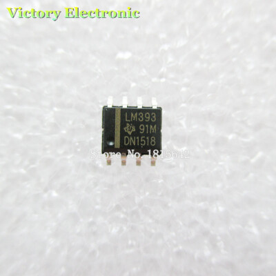 

LM393 LM393DR SMD Amplifier SOIC8 10PCS/Lot New Wholesale Electronic