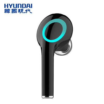 

Hyundai (HYUNDAI) i17 Bluetooth-гарнитура Беспроводной сабвуфер для наушников Bluetooth 4.1 Наушники для наушников / наушники Без наушников Темно-черный