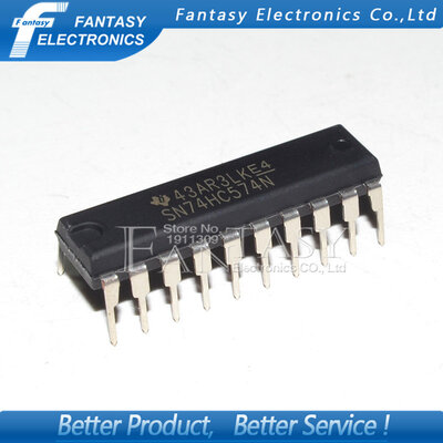 

10PCS SN74HC574N DIP20 SN74HC574 DIP 74HC574N 74HC574 new&original IC free shipping