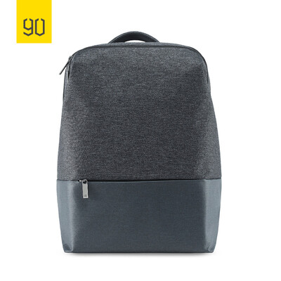 

Mi Xiaomi Ecosystem 90FUN City Concise Serie Backpack Водонепроницаемый дизайн для школьного колледжа Treval Man Woman Dark / Light Gre