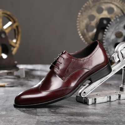 

2018 New England Dress Shoes Mens Leather Mens Shoes Large Size Shoes Business Shoes