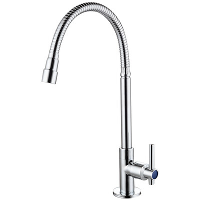 

MG JJUE Z-1601 quick open single cold kitchen sink faucet 360 degree rotating vegetable basin faucet