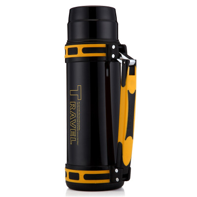 

Jingdong Supermarket] Huaya (WAYA) stainless steel vacuum insulation pot HG10-2100 outdoor travel car wide mouth kettle warm bottle 2100ml yellow