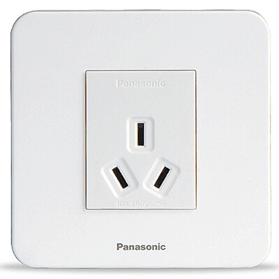 

Panasonic (Panasonic) 86-type switch socket 10A five-hole socket smart package eight loaded WQXC601 (elegant white)