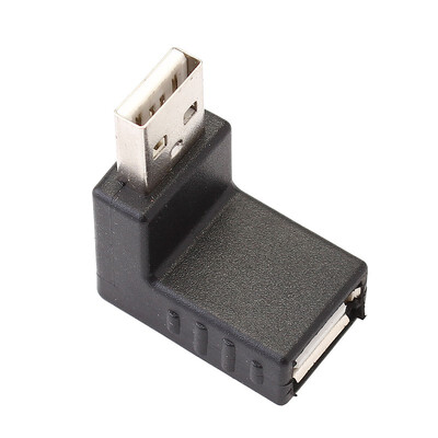 

1pcs USB AM Male to AF Female 90� Right Angle Adapter Plug Converter New