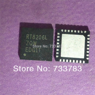 

5pcs/lot RT8206LZQW RT8206LGQW RT8206L High Efficiency Main Power Supply Controller for Notebook Computers
