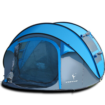 

Ship Form RU OUTDOORS throw tent outdoor automatic tents throwing pop up waterproof camping hiking tent waterproof large tent