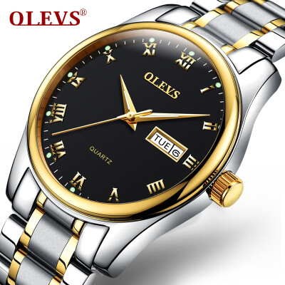 

OLEVS Brand Luxury Women Watch Женская мода Светящиеся кварцевые часы Повседневная леди Водонепроницаемая наручные часы из нержавеющей стали Часы