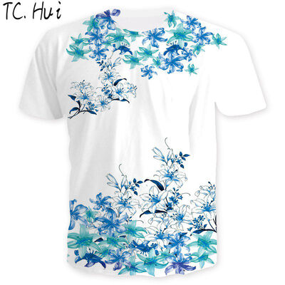 

Fashion 2018 Women Summer New 3DT Shirt Women T Shirt Print Casual 3d T-shirt