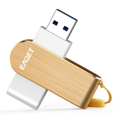 

EAGET F50 Portable Metal USB Flash Drive 32GB Golden