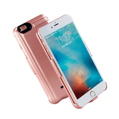 

Зарядное устройство для аккумулятора Lanyos 2500mAh для iPhone 6 / 6s / 7/8 Power Bank Ультра тонкий внешний аккумуляторный корпус для iphone