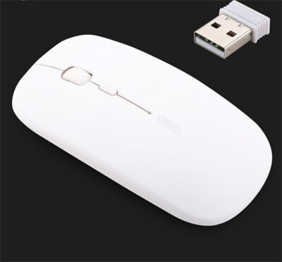 

2.4G Slim Wireless Mouse с Nano-ресивером Меньше шума, портативные мобильные оптические мыши для ноутбуков, ПК, ноутбуков, компьютеров