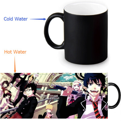 

Ao no Exorcist 350ml12oz Heat Reveal Mug Color Change Coffee Cup Sensitive Morphing Mugs Magic Mug Milk Tea Cups