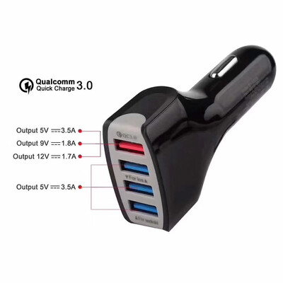 

Quick Charge3.0 USB Автомобильное зарядное устройство 12-32V Макс. Выход 35W