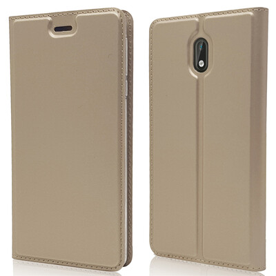 

Роскошный чехол для кошелька для Nokia 3 High Quality PU Leather Flip Cover Kickstand Anti-shock Полная защита