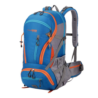 

45L Capacity Sports Camping Hiking Men&39s Backpack Nylon Rucksack Travel Adventure Bag 5 Colors