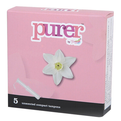 

Tmaxx Purer Compact ducted tampon without fragrance (2 ordinary type + 2 pieces of large-scale +1 large-scale) 5 mixed equipment