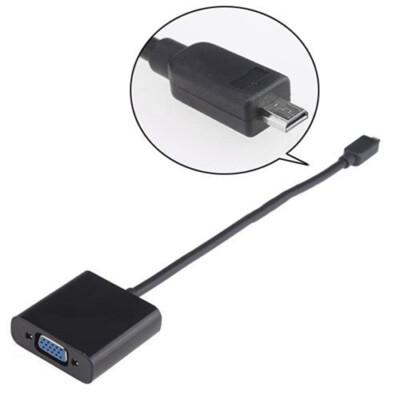 

1080P Micro HDMI to VGA Female Video Cable Converter Adapter for PC Laptop