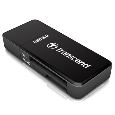 

Transcend (Transcend) USB 3.0 RDF5 SD читателя высокой скорости карты (черный)