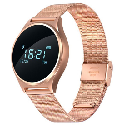 

Bluetooth Blood Pressure Wrist Watch Smart Bracelet Heart Rate Monitor Wristband Fitness Sleep Tracker for Andriod iOS Watch