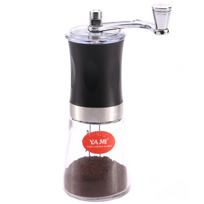 

Jingdong Supermarket Yami Yami Mini Handmade Bean Machine Coffee Bean Grinder Black YM-5601