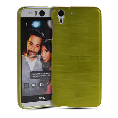 

MOONCASE Мягкие гибкие силиконовый гель ТПУ Оболочка задняя крышка чехол для HTC Desire Eye зеленый