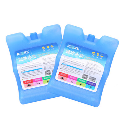 

ICERS Essens Medical Bio Blue Ice Ice Crystal Ice Box Ice Pack Preservation Recyclable Ice Brick 400ml Double Pack