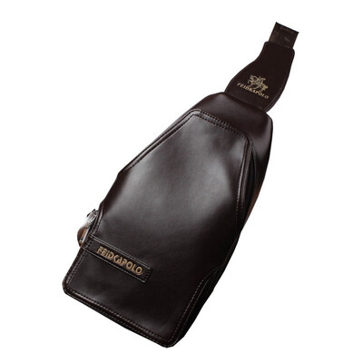 

Mens small travel bags leather mens Messenger bag single backpack British chest bag Messenger bag B-fdk223
